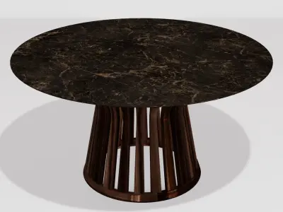 Noobist - Table - cilebauwod Low-poly 3D model