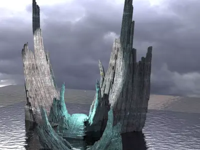 Fortress of solitude 2 3D model