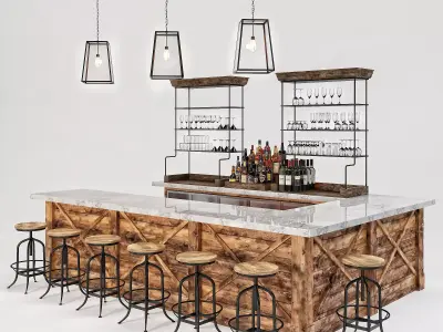 Loft Bar Collection 5 3D model