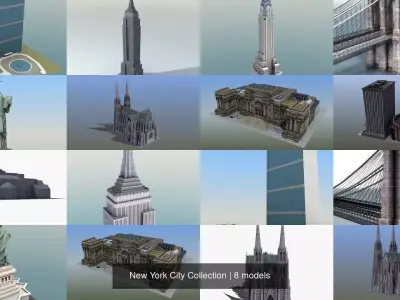 New York City Collection 3D Model Pack