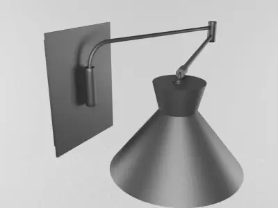 lamp model swivel wall 3D model