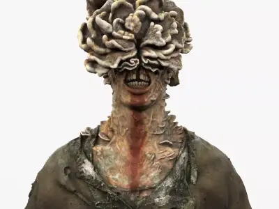 The Last of Us Clicker 3D Model 3D print model