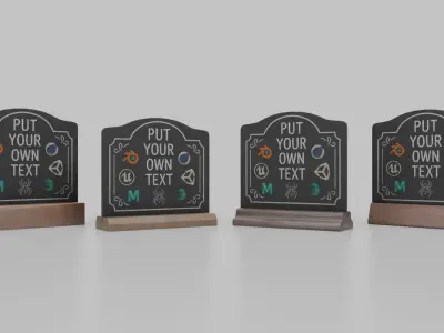  Complete Countertop Chalkboard Signs Bundle 