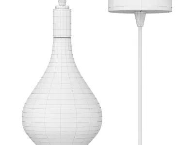 Voronoi II Pendant by Lightology 3D model
