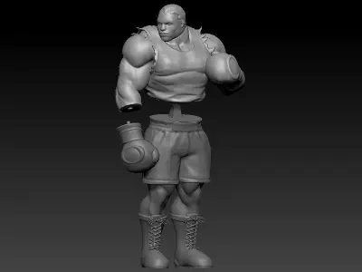 Balrog  or MBison Street Fighter 3D print model