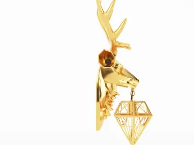 Decorative Wall Light 3D model