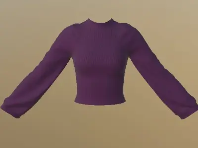 Sweater as a Top  Texture