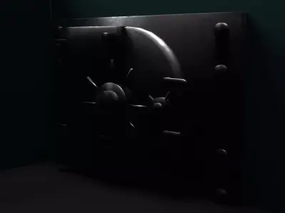 savee bank vault 3D model