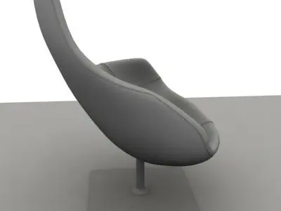 Fjord grey Scanline 3D model