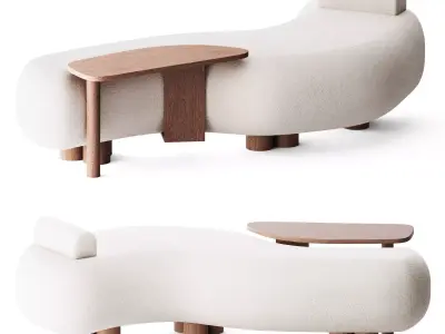 Minho sofa by Greenapple design 3D model