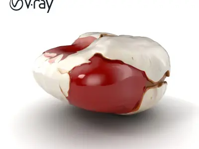 Fauvist Abstract Stone Sculpture model pack Low-poly 3D model