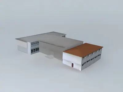 High school 3D model