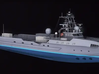  US Navy Ranger Robo-Ship PBR 