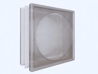 Glass Block - Alpha 3D model