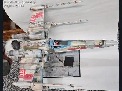 Model-X MK II 1-24 Studio Scale Red 5 -  3D print model