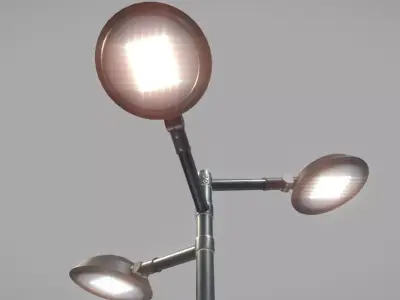 Street Light 15 version 5 3m with pole 3 Low-poly 3D model