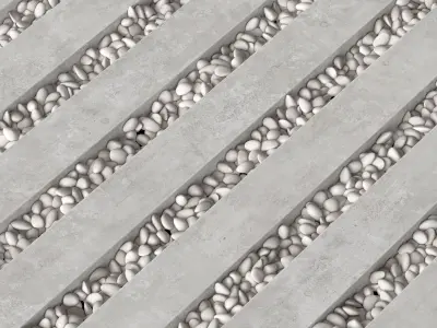 Paving long n3 3D model