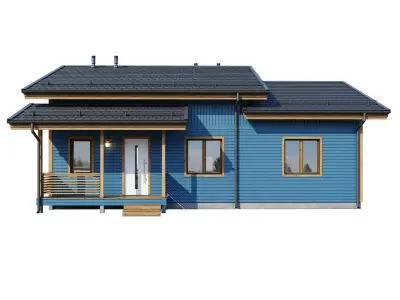 Alpine house Gusto 3D model
