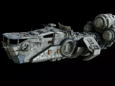 Corellian Acklay-type light freighter  - Star Wars 3D model