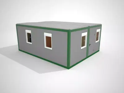 Modular building Medical Center 3D model