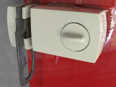 Door lock Free 3D model