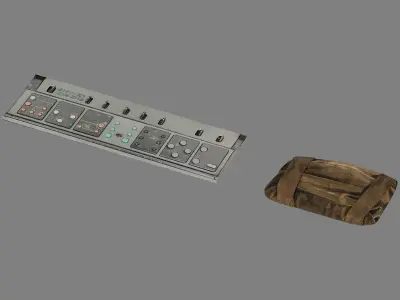 Rebel Base Kitbash BLENDER EDITION - Star Wars Low-poly 3D model