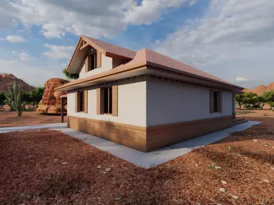 old house-Old Abandoned House 3D model