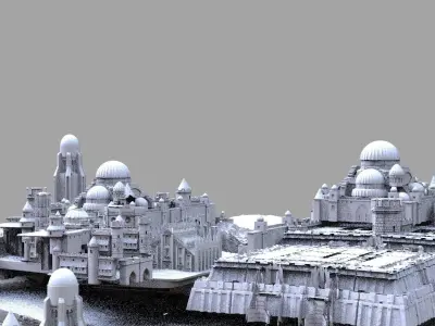 Ancient City 3D model order