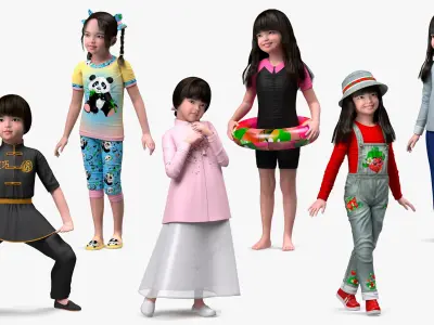  Asian Girl Childs Collection 4 