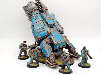 Tempest Legion and Black Knights - Icarus Dropship 3D print model