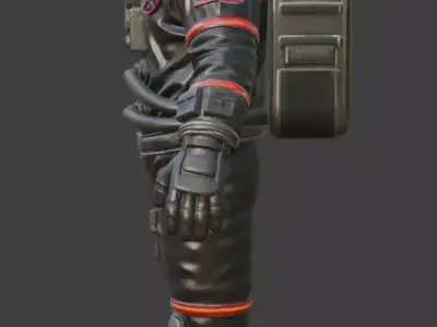 Astronaut Spacesuit 3D Model 3D model