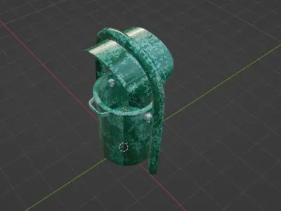 Trash 3D model purchase