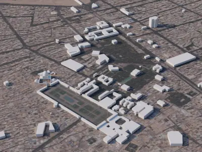 Isfahan - Iran 3D model