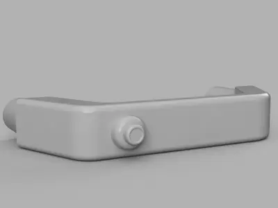 Door handle 1-10 RC accessory 3D print model