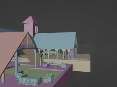 Penthouse Mansion  3D model