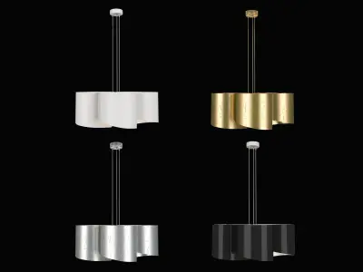 81115x Pittore Lightstar Chandelier 3D model