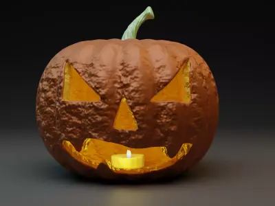 Pumpkin Halloween model 3D model