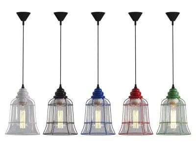 Pendant lamp Ardem by Romatti Low-poly 3D model