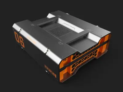 Sci-Fi Box-07 3D model