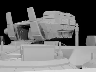 Cargo Ship 3D print model