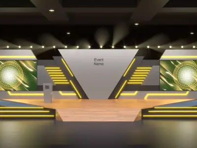 Virtual Stage 3D model