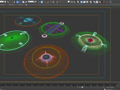 SCI-FI 3DS MAX 2015 5 MODEL 3D model
