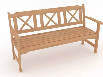 Outdoor Garden Sofa 3D model