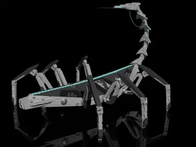 Scorpion Robot 3D model