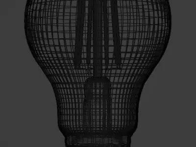 Edison Light Bulb Free 3D model