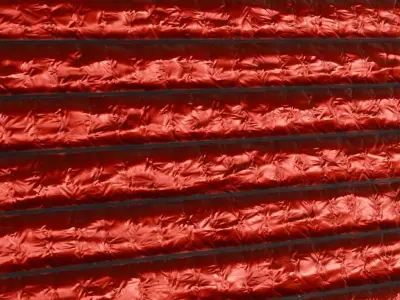 Red Sci-Fi Hose PBR Seamless Texture