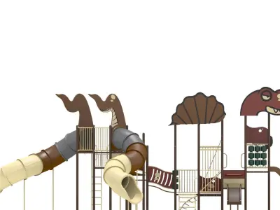 Playground- Dinasour Play 3D model