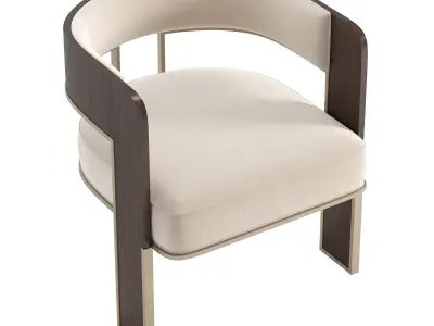 Streamliner chair 3D model