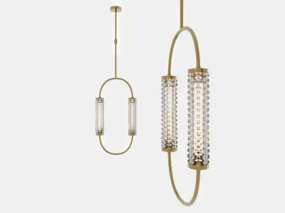 K-Lighting PENDANT - LINE ANDY SINGLE - LIMITED STOCK 3D model