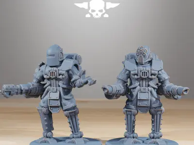 Scavenger Cyborgs 3D print model